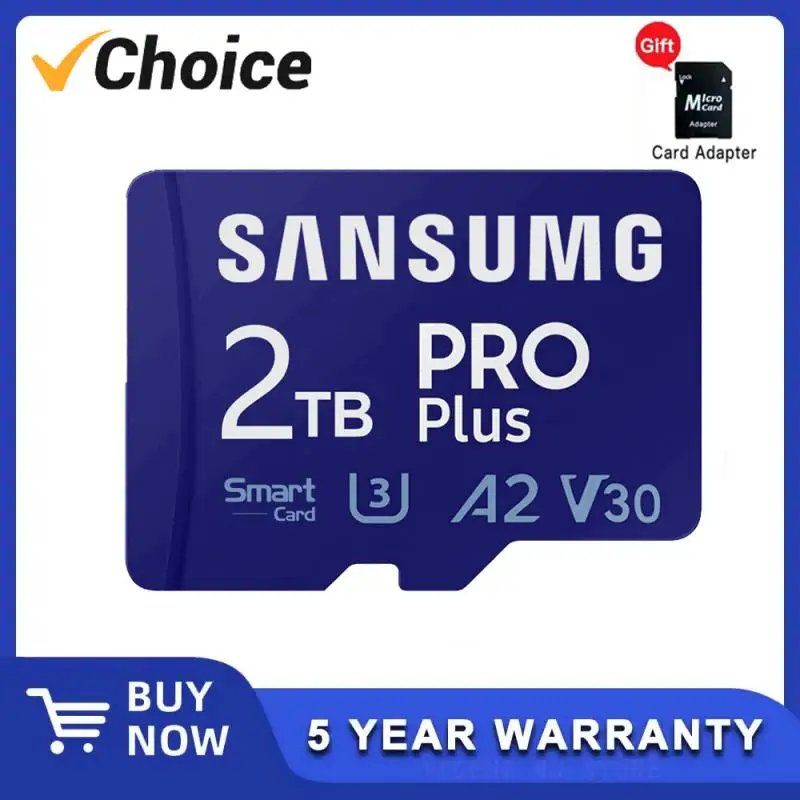 2024 Nuovo Originale 2Tb Micro Tf Sd Card 1Tb High Capcity Sd Card Class10 Scheda Di Memoria Ad Alta Velocità 2Tb 1Tb Sd Memory Card Per Telefono