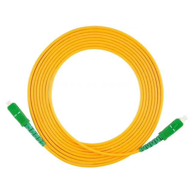 2 м/3 м/5 м оптоволоконный патч-кабель SC/APC-SC/APC fibra optica одномодовый оптоволоконный патч-корд удлинитель кабель FTTH 6