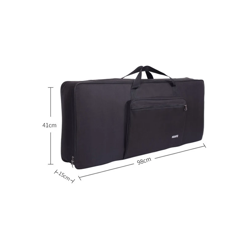 Lawaia Electronic Organ Bag Black Nylon Backpack 54key 76key 61key 88 Keys Electric Piano Tool Instrumental Covers Kit
