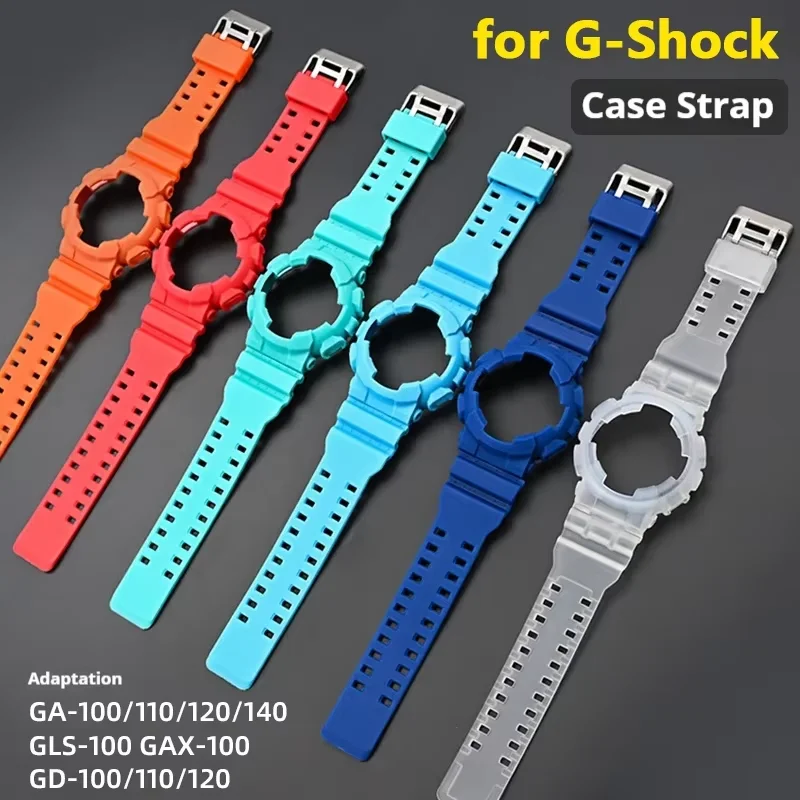 Matte Rubber Silicone Bracelet Watch Band Protective Shell