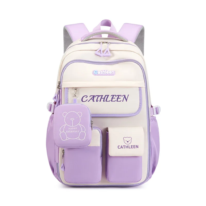 Bear series Children Backpack Girl School Bag Pink For Kid Child Teenage Schoolbag Primary Kawaii Cute Waterproof mochilas 2SIZE 3