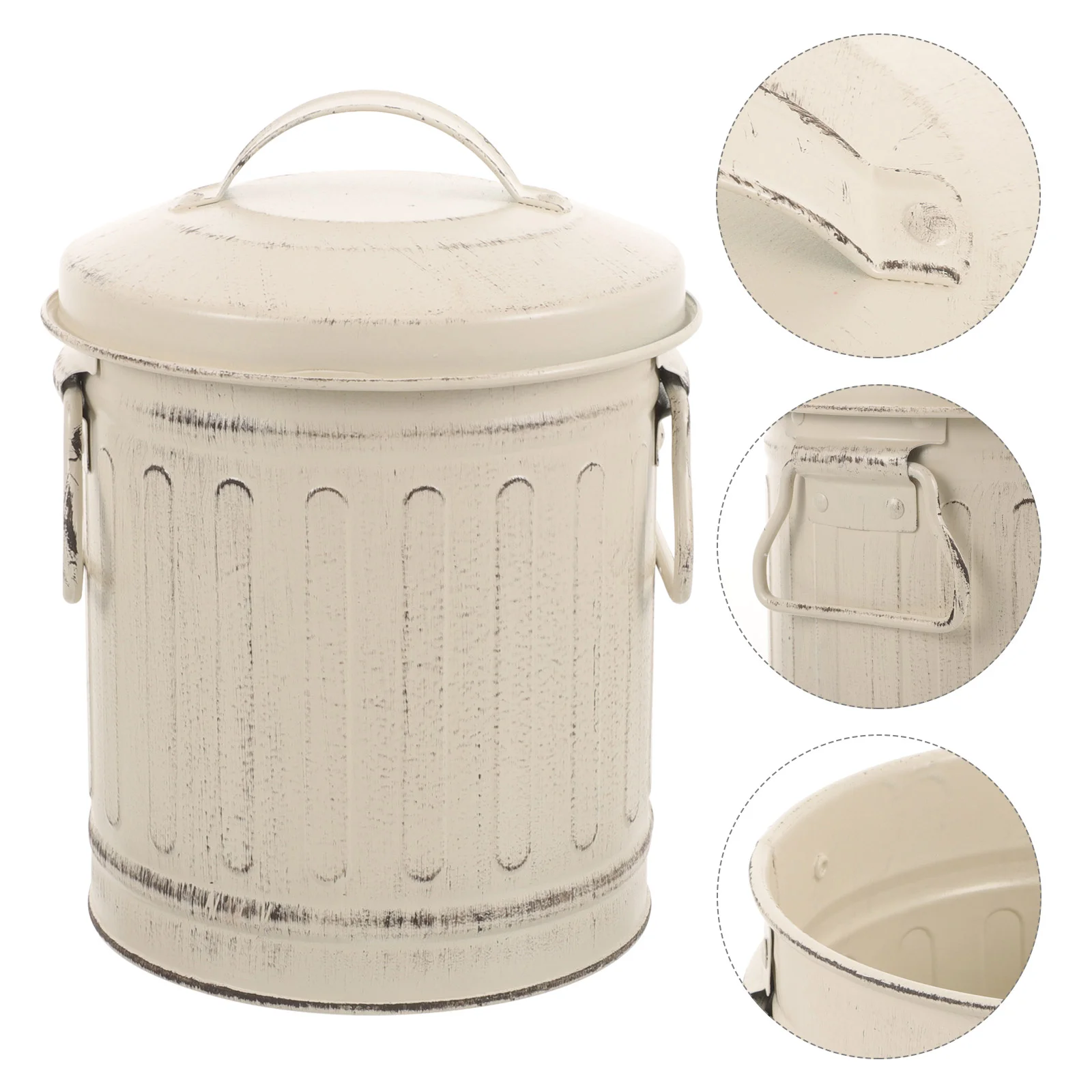 

Iron Burn Barrel Incinerator Can Metal Cage Pit Garden Yard Debris Bin Waste Trash Leaf Bonfire