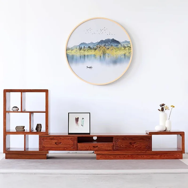 Moderna Unità Tv Di Lusso Specchio Soggiorno Display Console Scaffale Moderno Hotel Tv Cabinet Console Szafka Na Buty Salon Furniture