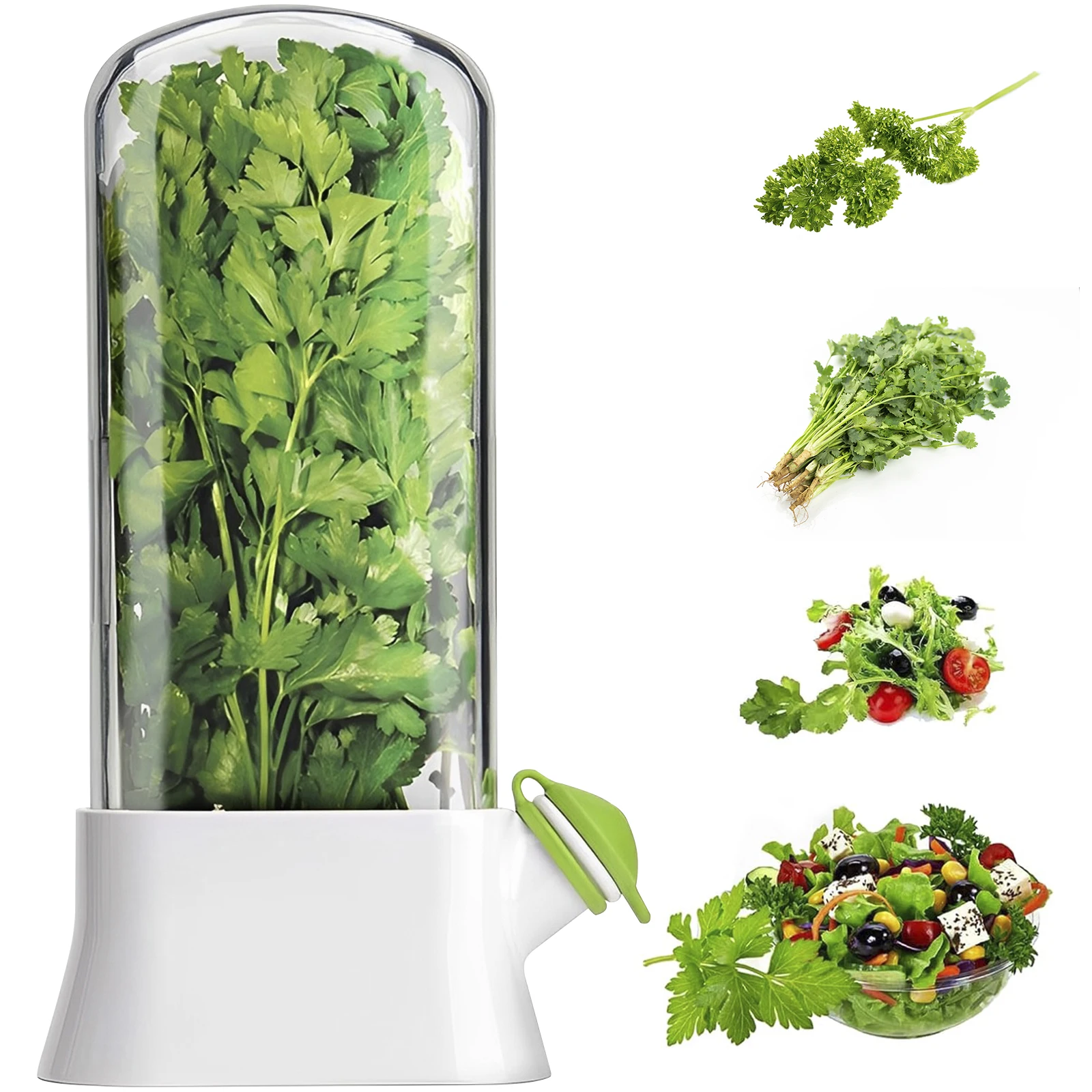 HerbSaverforRefrigeratorVegetablePreservingBottleFreshHerbKeeperPodCilantroSaverContainerforKitchenStoringTool-AliExpress15