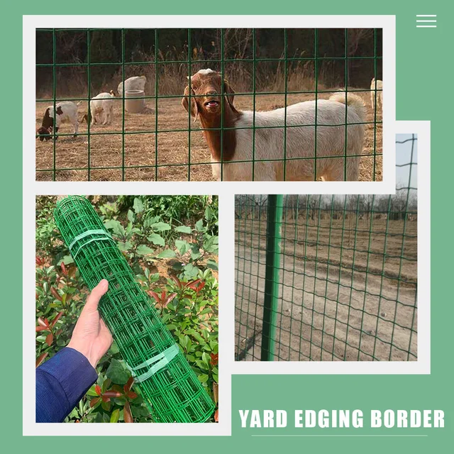 Kerti Huzal Kerítés Műanyag Szegélygátló Határ Határon Gyep Határok Virágágy Dekoratív - Image 3