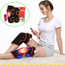 

Heating Knee Pads Knee Brace Support Pads Thermal Heat Therapy Wrap Hot Compress Knee Massager For Cramps Arthritis Pain Relief