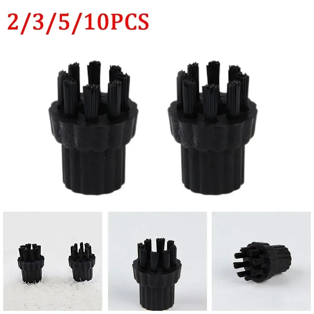 Steam Cleaner Nylon Brush Head Replacement Parts Fit For Steam Mop Cleaners Mop Replacement Accessories steam cleaner brush head
