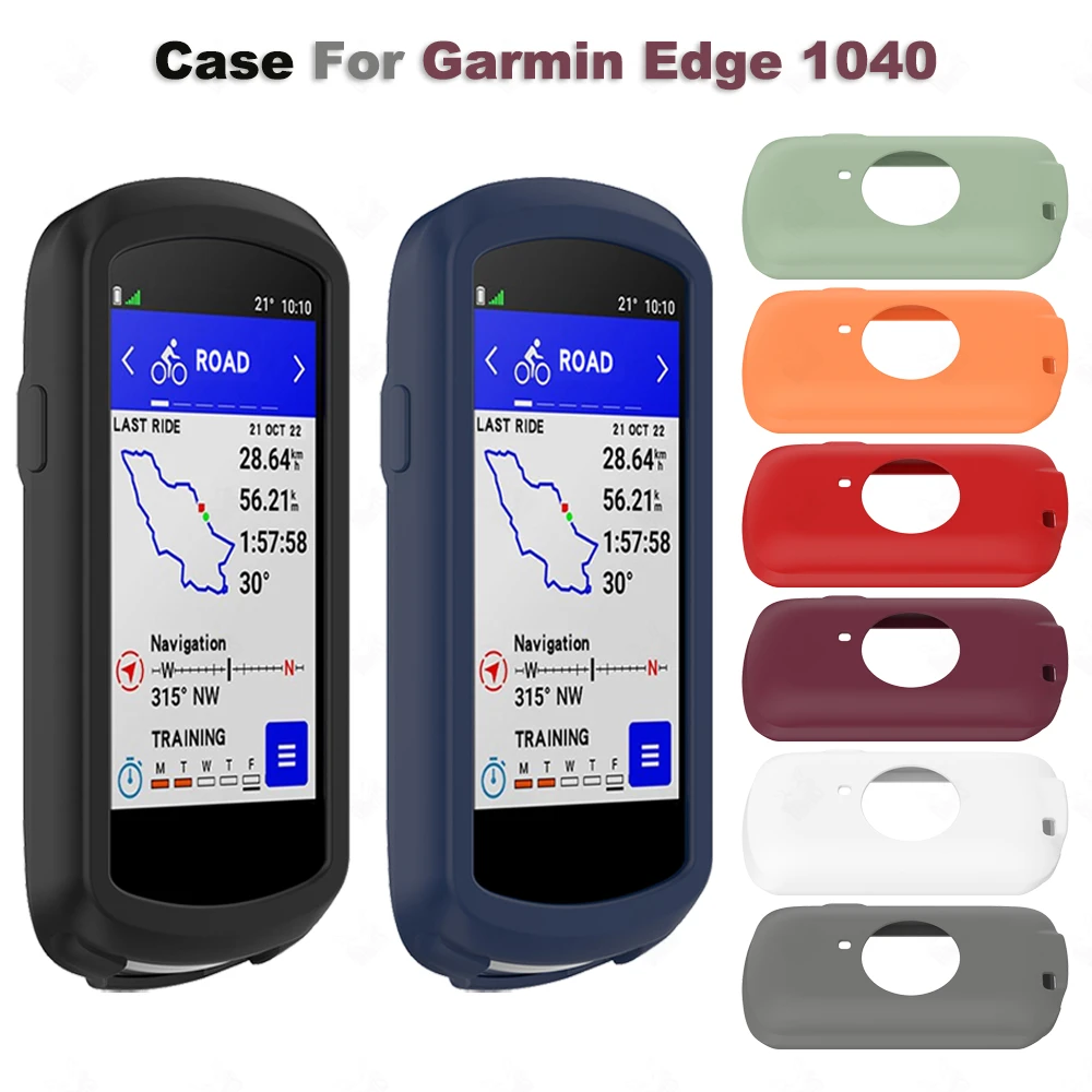 Silicone Protector Case For Garmin Edge 1040 Bicycle Computer Cycling Protective Cover Bumper Anti-collision Shell Accessories samsung galaxy z flip3 case