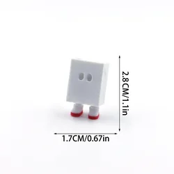 Whimsical 3D Printed Animal Figurine Ornaments - Durable & Fun Party Decor (Box)
