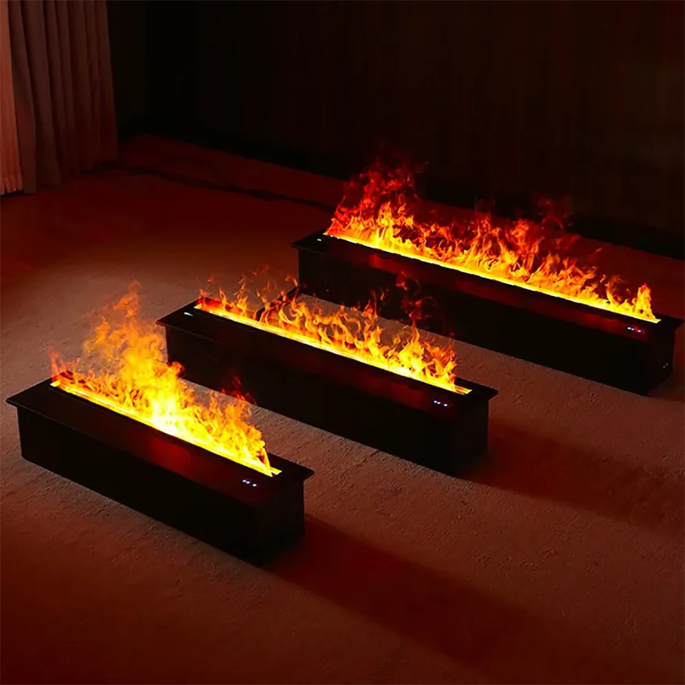 Electric Fireplace Modern Remote Control Electric Fireplace with Mute Water Mist