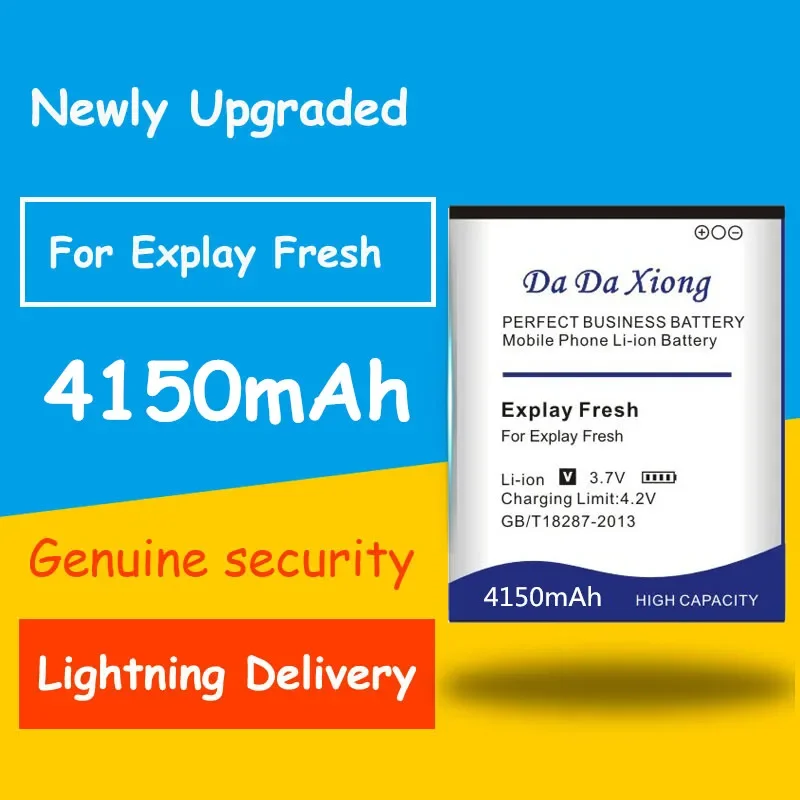 Vendita Calda Explay Fresh 4150Mah Batteria Per Vega A500 Wiko Bloom Cink Five Rainbow