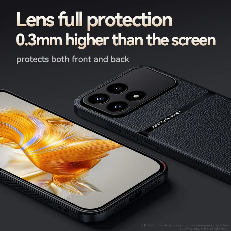 Shockproof Leather Magnetic Phone Case - Premium Protective Shell Cover