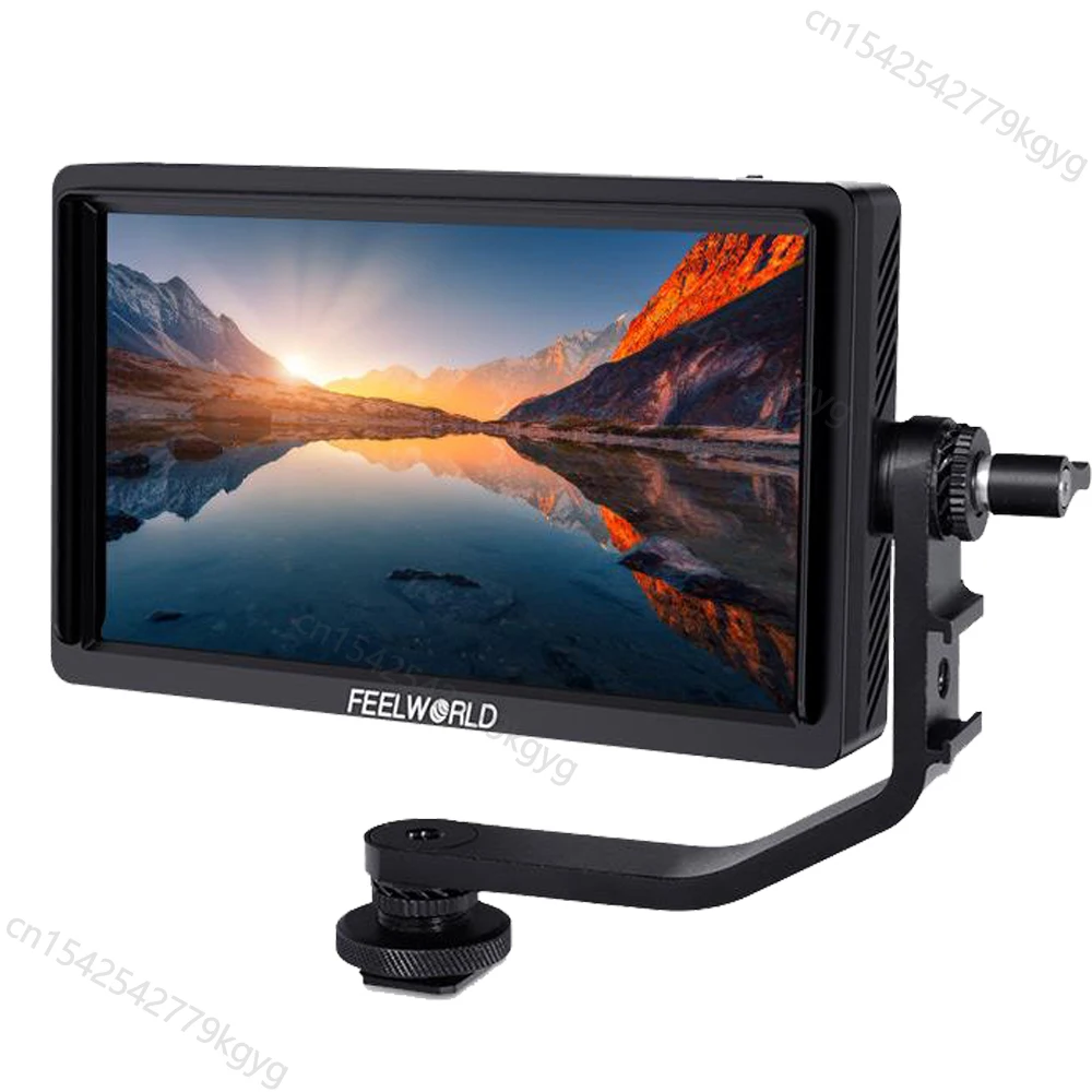 DSLR Field Monitor FEELWORLD FW568S 6" Inch 1920x1080 3D Lut On-camera Filed Monitor with F970 External Power 3G-SDI 4K HDMI-Compatibled