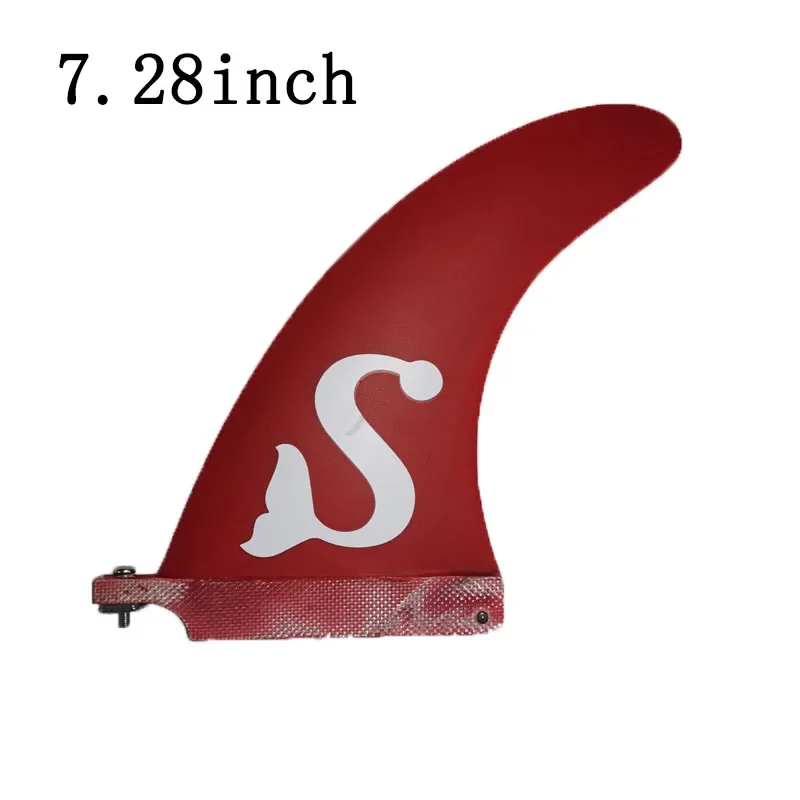 7.28 Inch US Plug Single Box Longboard Center Fin Sup Paddle Board Inflatable Surfboard Electric Windsurf Kayak Accessories