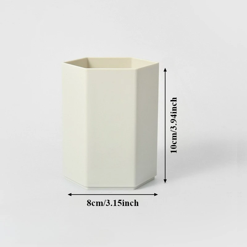 Portapenne da scrivania da ufficio: semplice e durevole, adatto per l'home office, il dormitorio, l'archiviazione di materiali didattici e l'archiviazione del desktop - immagine 3