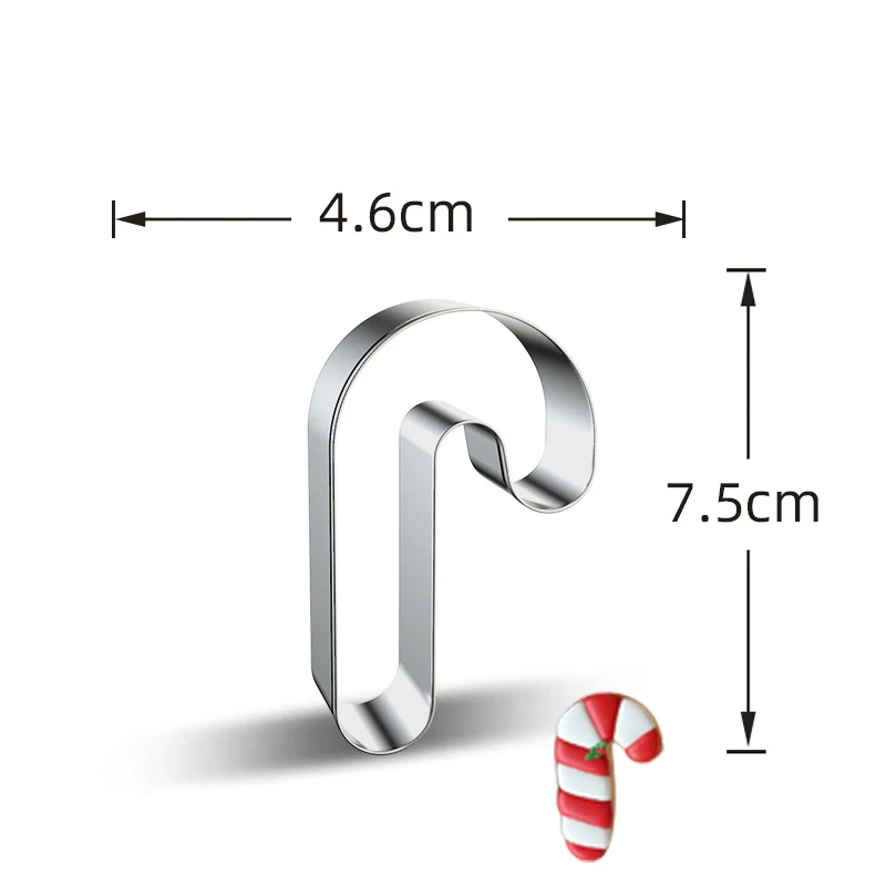 Cookie Cutters Moulds Aluminum Alloy Christmas Biscuit Mold