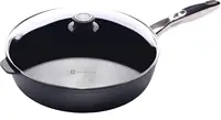 5.8 Quart, 12.5 Inch Nonstick Saute Pan with Lid and Stainless Steel Handle, Dishwasher and Oven 1