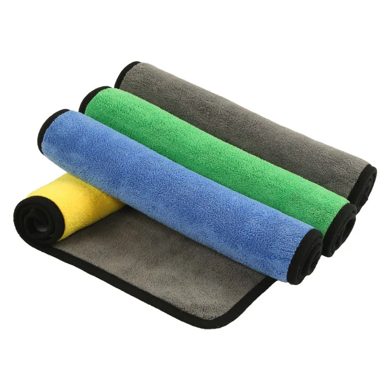 

Microfiber Towel Super Absorbent Car Wash Cleaning Drying Cloth Multiple Size Colors Car Motorcycle Household Care Detailing