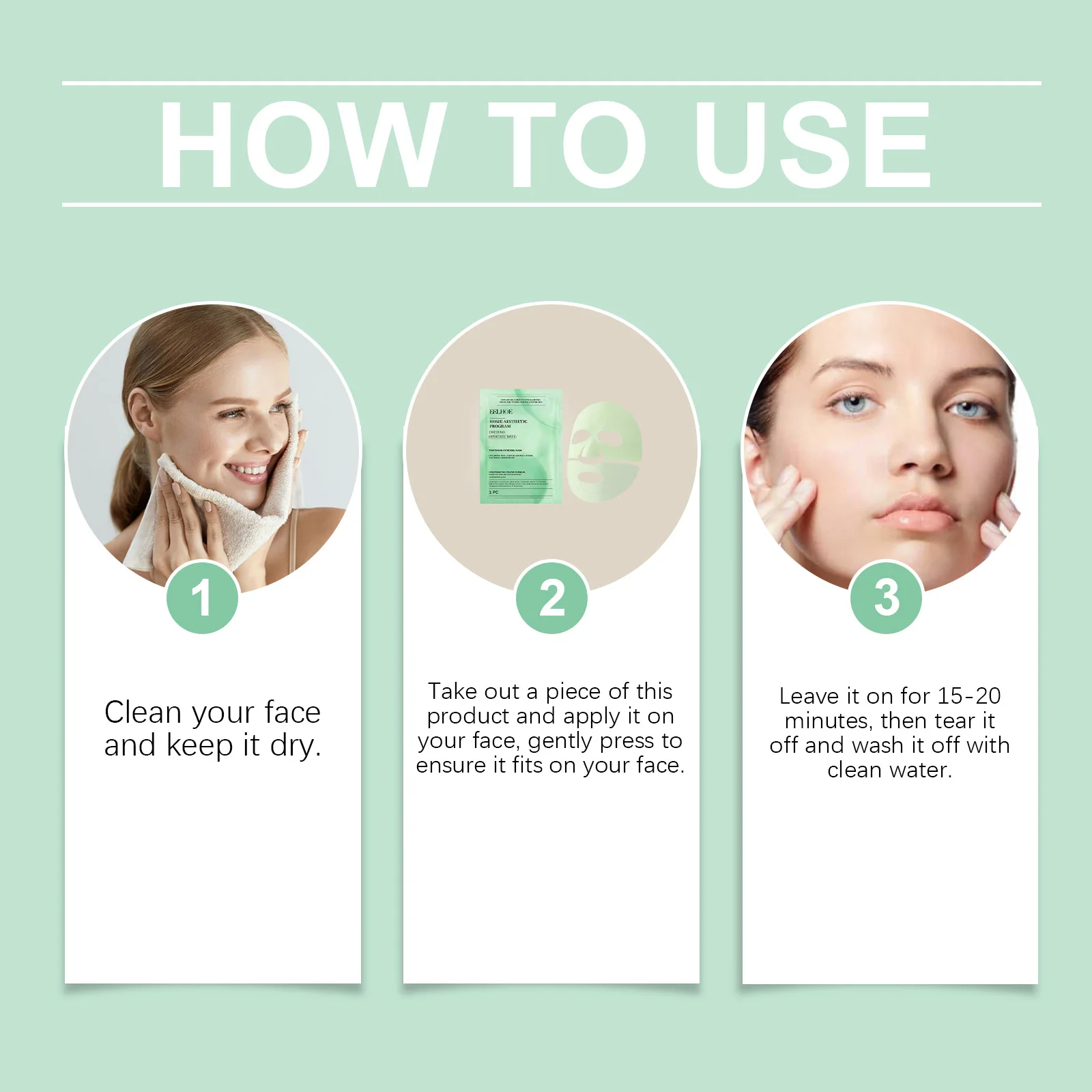 Tightening Hydrogel Mask For Brightening And Smooth Skin Care_voghion.com