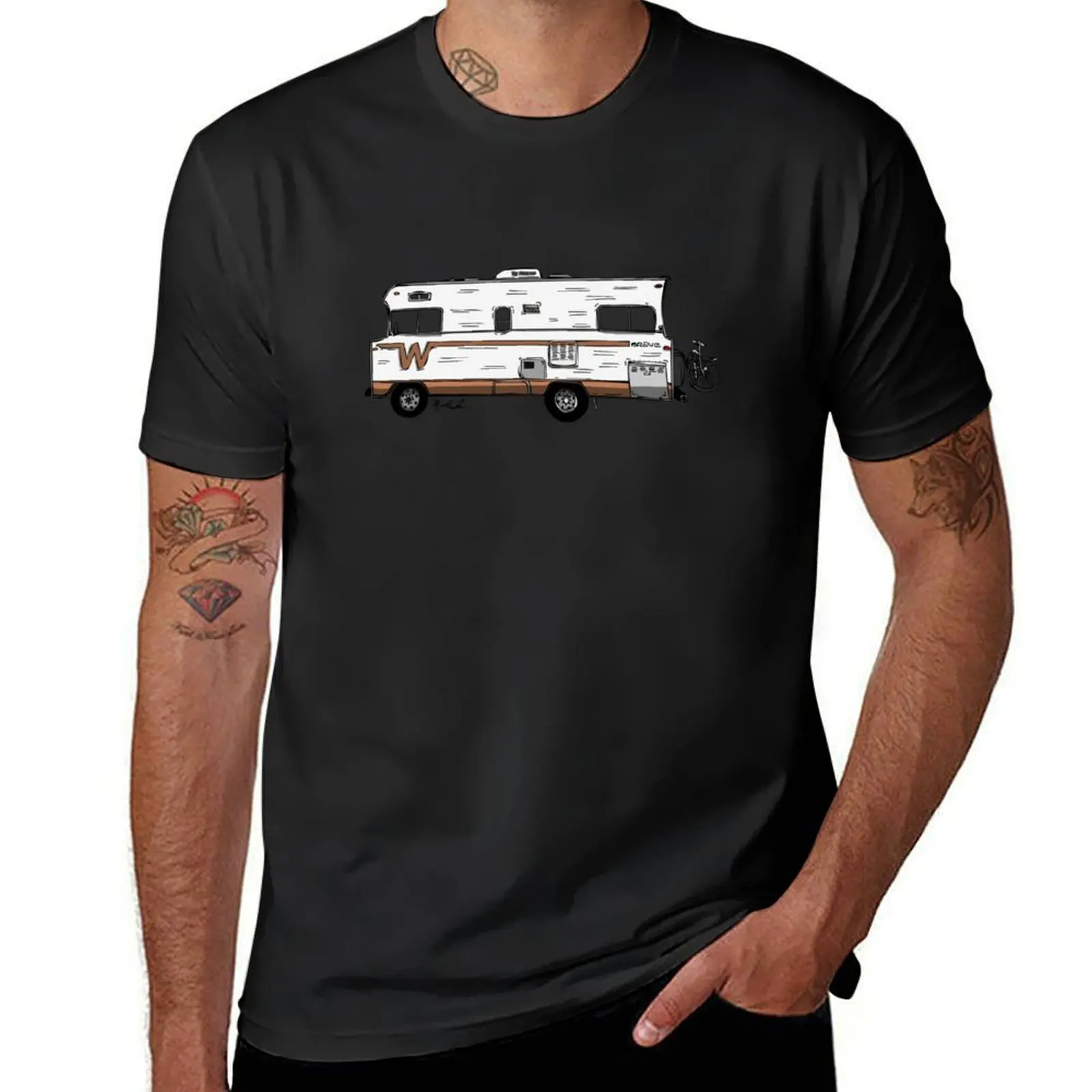 

Winnebago Brave T-Shirt plus size tops sports fans animal prinfor boys blacks funny t shirts for men