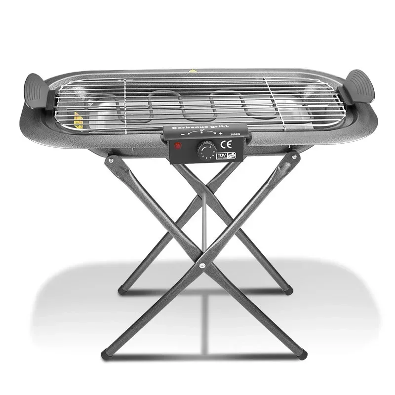 220v 2kw Smokeless Korean electric oven baking tray Outdoor barbecue machine Home smokeless grill Korean barbecue stove 2