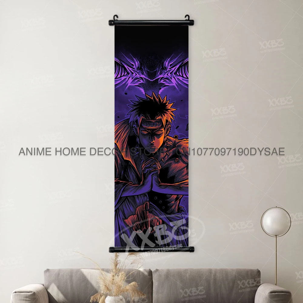 Uchiha Clan Anime Scrolls: Decorative Naruto Wall Art Poster Collection