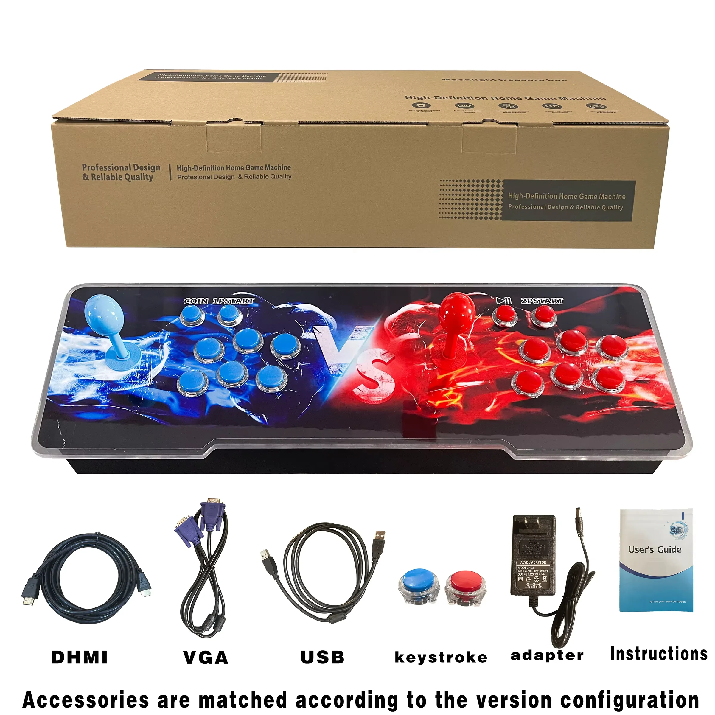 26800 in 1 Pandora box arcade console 2025 3D Retro Arcade