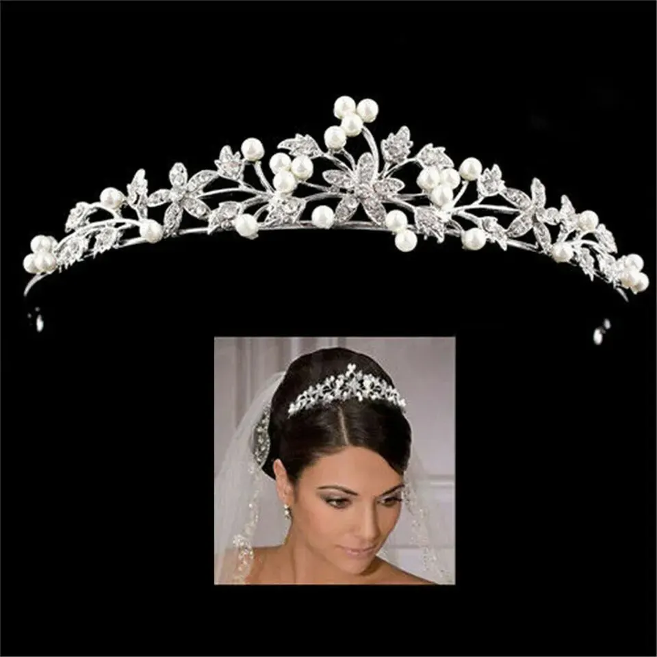 Strass Pettine Diamante Nozze Copricapo Cristallo Abito Da Sposa