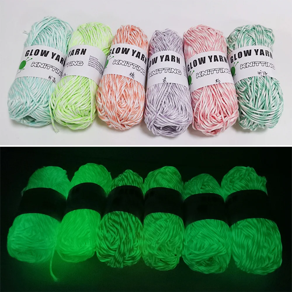 Glow Dark Sewing Thread Luminous Thread Glow Dark Yarn Luminous