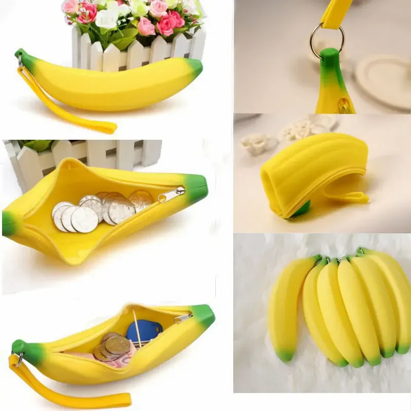 Funny Silicone Portable Yellow Banana Coin Purses - China Purse and Coin  Purse price | Made-in-China.com