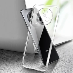 Premium Clear TPU Waterproof Phone Cover - Transparent and Soft Protective Case for Your Honor Magic5 Series (Clear)