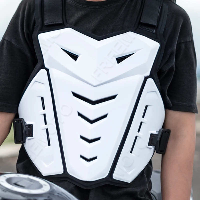 Motorcycle Body Armor SULAITE Motocross Body Armor Motorcycle Jacket Motocross Moto Vest Back Chest Protector Off-Road Dirt Bike Protective Gear