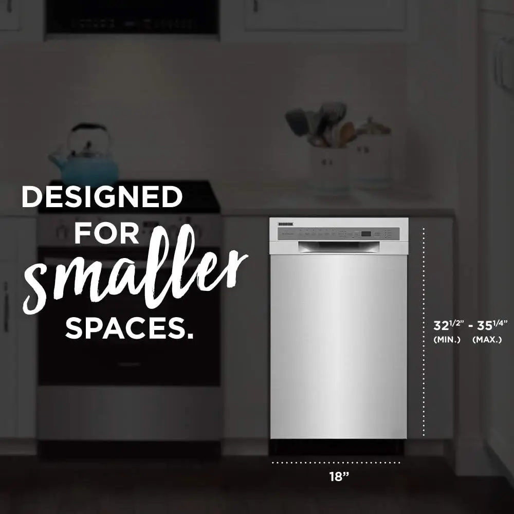 FFBD1831US Dishwasher, 18 inches, Stainless Steel 3