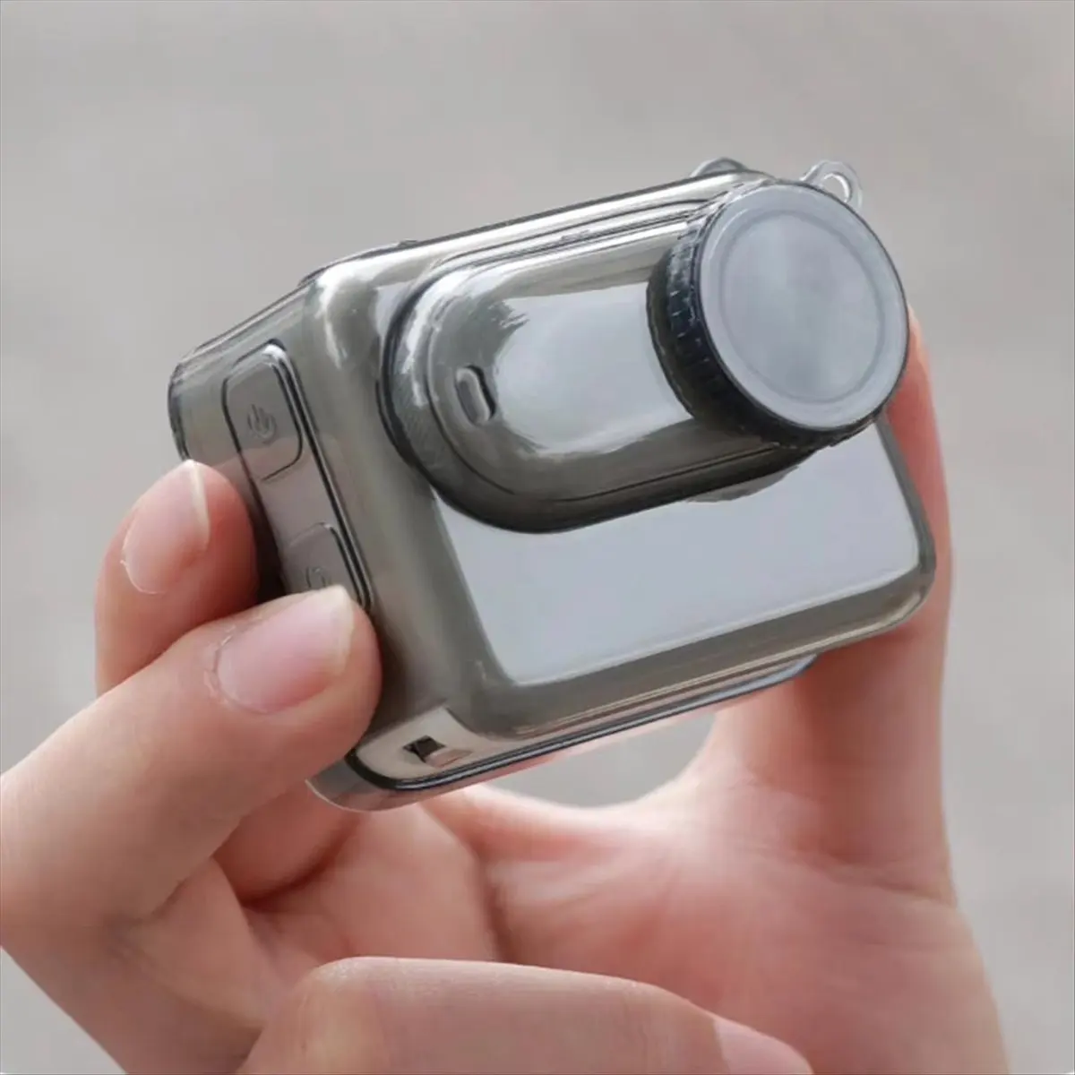 N05R 소프트 TPU 안티드롭 보호 케이스 (인스타360 GO 3 / 3S 카메라..