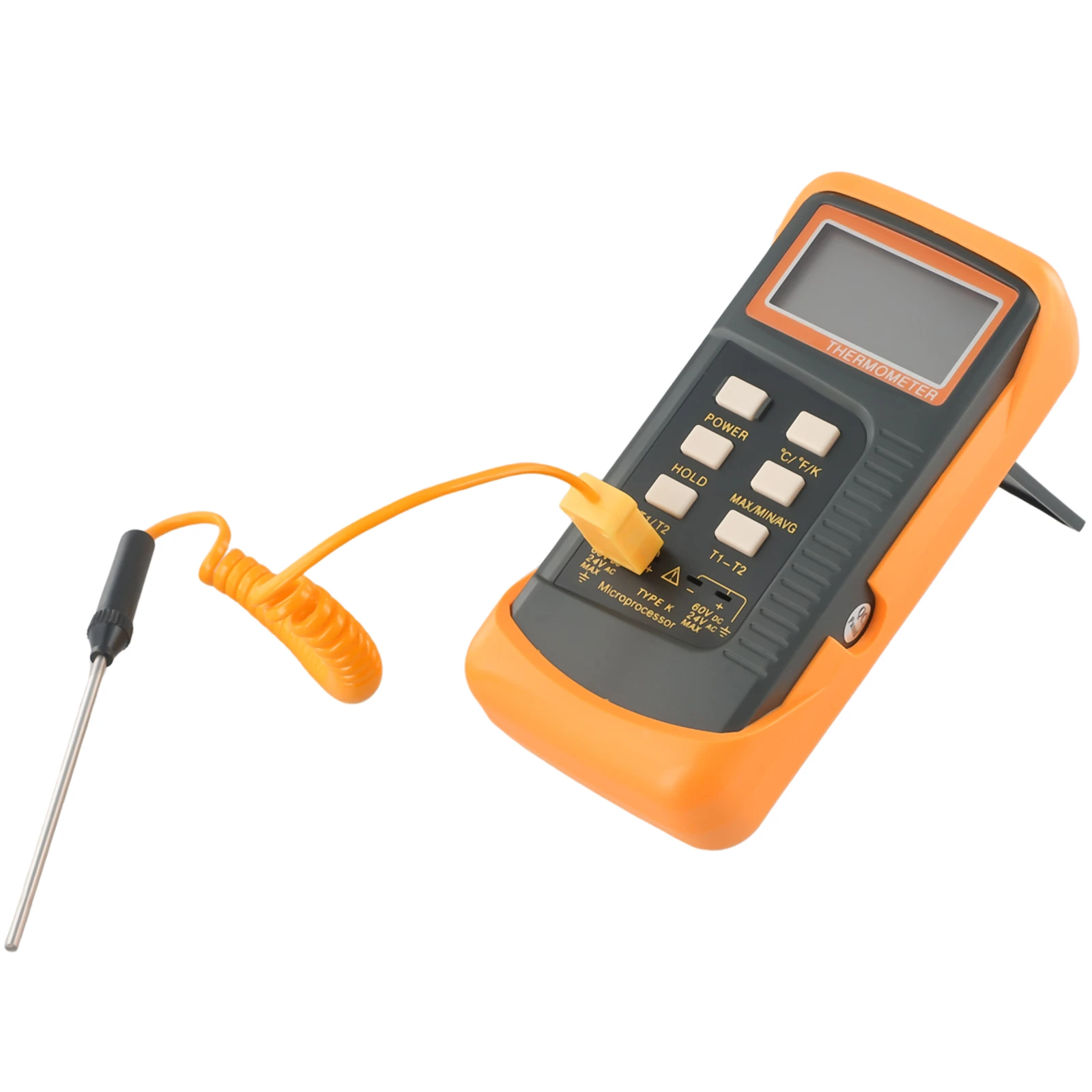 

Thermometer Thermocouple Accessory 149x71x41mm 4x Probe BGA HVAC 6802 II Digital Dual Channel Large LCD Screen