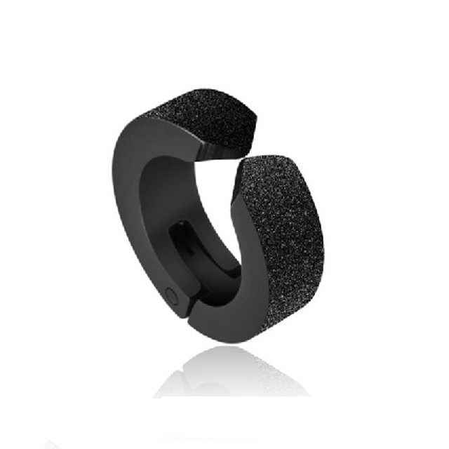 Piece New Popular Stainless Steel Painless Ear Clip Earrings For Men/Women Punk Black Non Piercing Fake Earrings Jewelry Gift