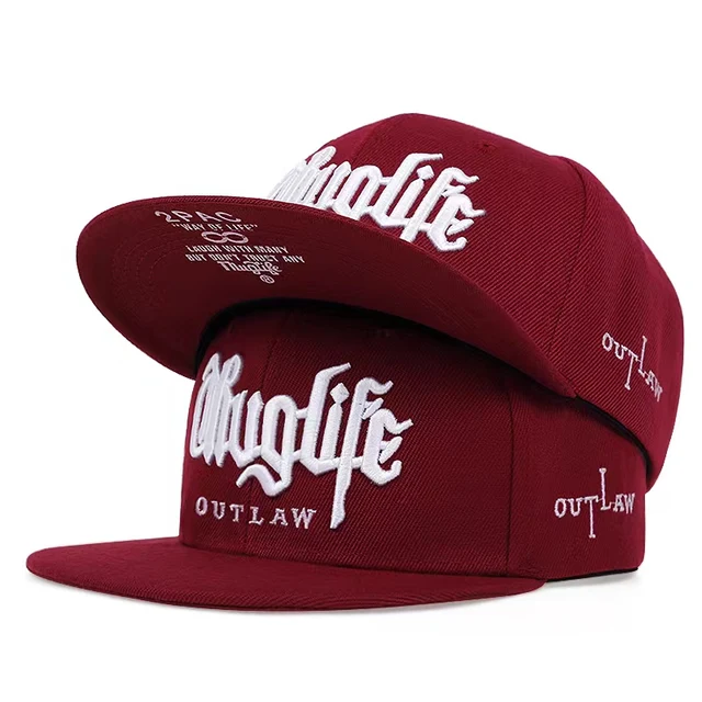 Cappellino snapback uomo baseball cap con ricamo thuglife_voghion.com