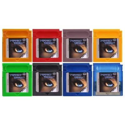 Картридж для игровой консоли GBC Perfect Dark, 16-битная картридж для видеоигр, 8 цветов, с аккумулятором, американская версия для GBC/GBA