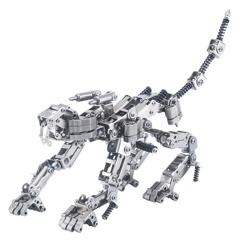 

439pcs deformable metal assembly model DIY hand-made ornaments difficult toy gift steel long-toothed lion