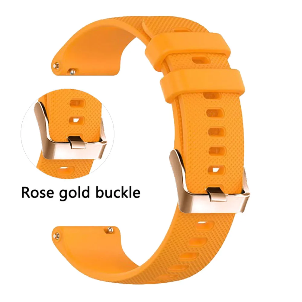 Versatile 18mm Silicone Watch Strap for Garmin Sports Watches