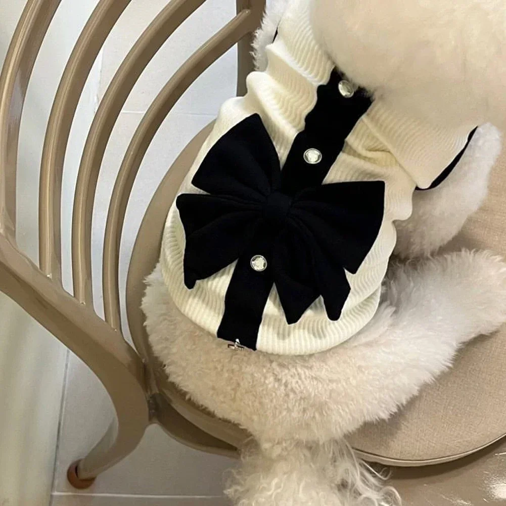 1P Dog Costume Dog Princess Dress Summer Clothes for Small Dogs Pet T-Shirt Black Lace Retro Puppy Skirt Chihuahua Bichon