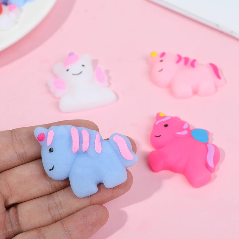 10/20Pcs Soft Unicorn Squishy Toys For Kids Birthday Party Favors Pinata Filler Cute Stress Relief Fidget Toy Christmas Gifts