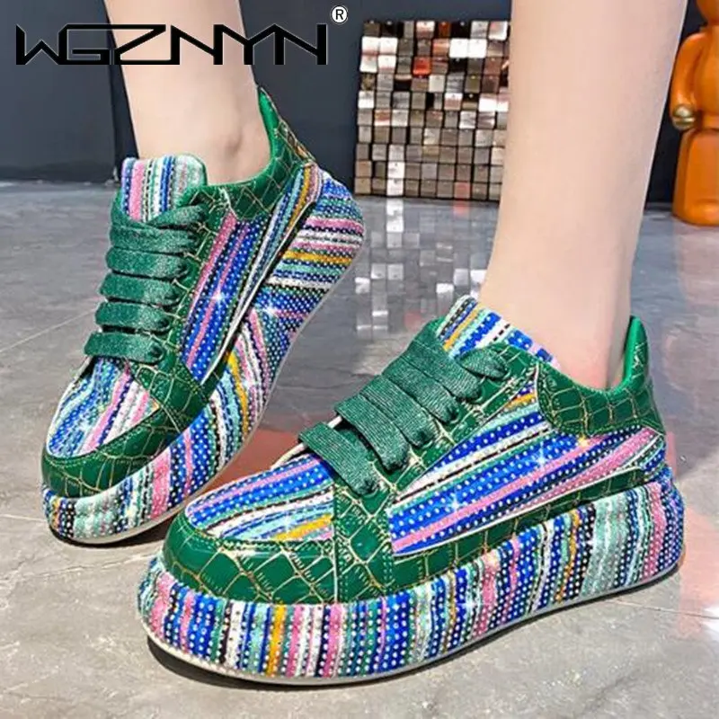 

Shoes for Women 2023 Hot Sale Lace Up Women's Vulcanize Shoes New Fashion High Quality Women Sneakers Outdoor Casual Sprot Shoes