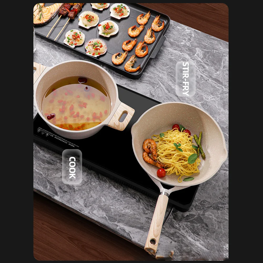 Household Induction Cooker Multifunctional Electromagnetic Cooker High -power Electric Baking Tray Grill Induction Hob