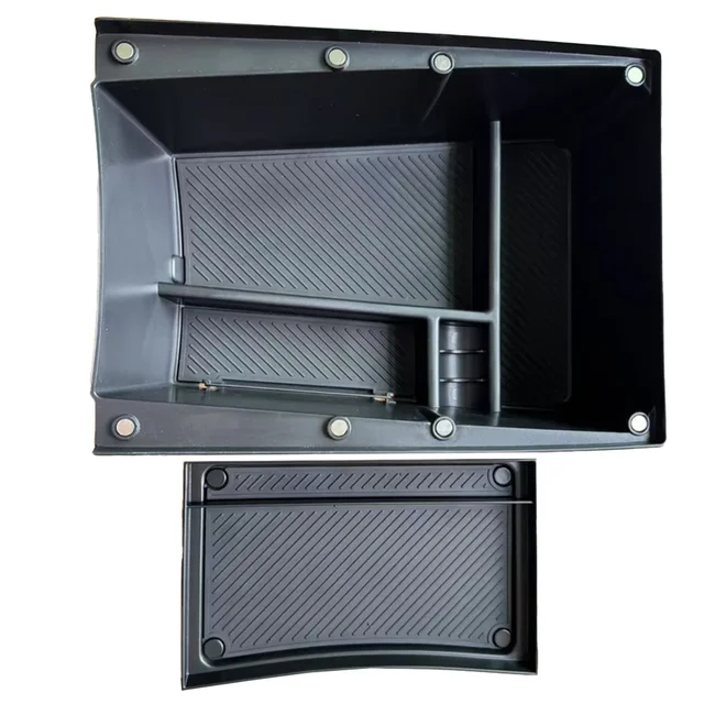 For Kia EV3 Armrest Under Storage Box Car Central Control Organizer Holder Tray Car Central Stowing Tiding Auto Organizer Tray 2