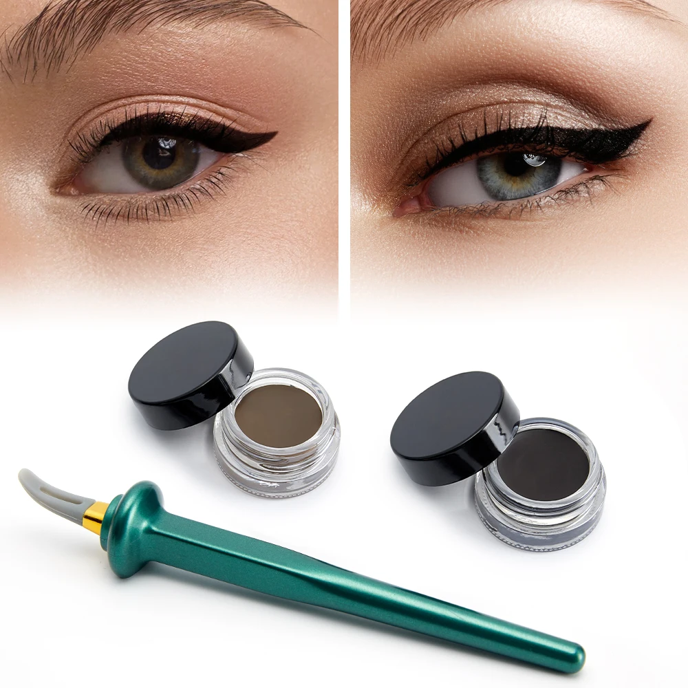 EyelinerGuideToolsEyeshadowbrushEyelinerGelReusableSilicone