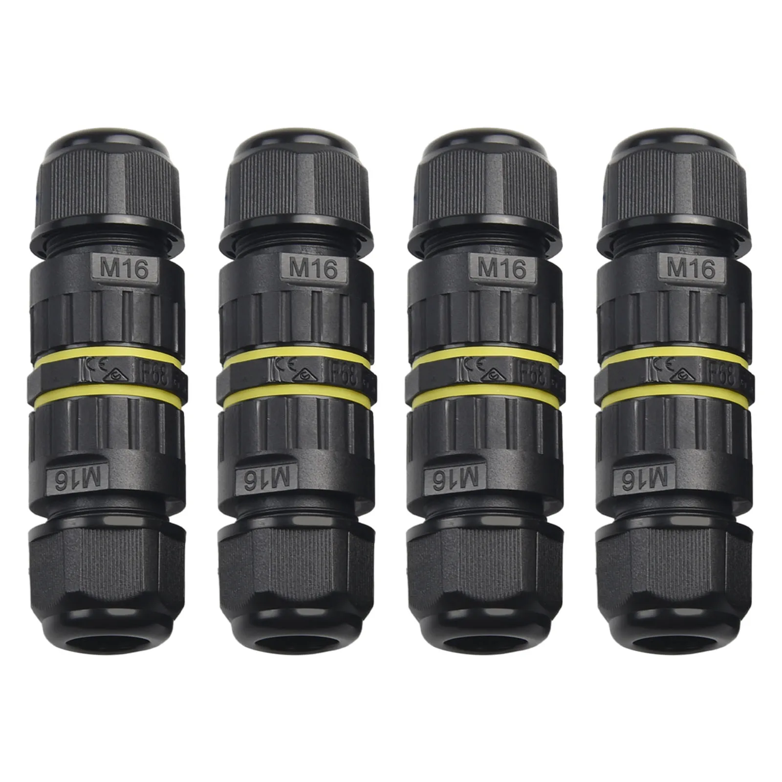 3Pin Outdoor Junction Box IP68 Waterproof Electrical Cable Wire Connector 240V-400V Outdoor Rainproof Terminal outdoor cable connector