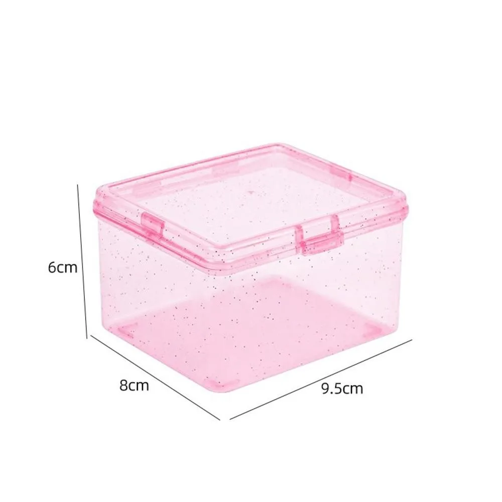 Kpop photocard תיבת אחסון שקוף כרטיס תמונה אקרילי שקוף המארגן תיבת כרטיס מגן מיכל קוריאני