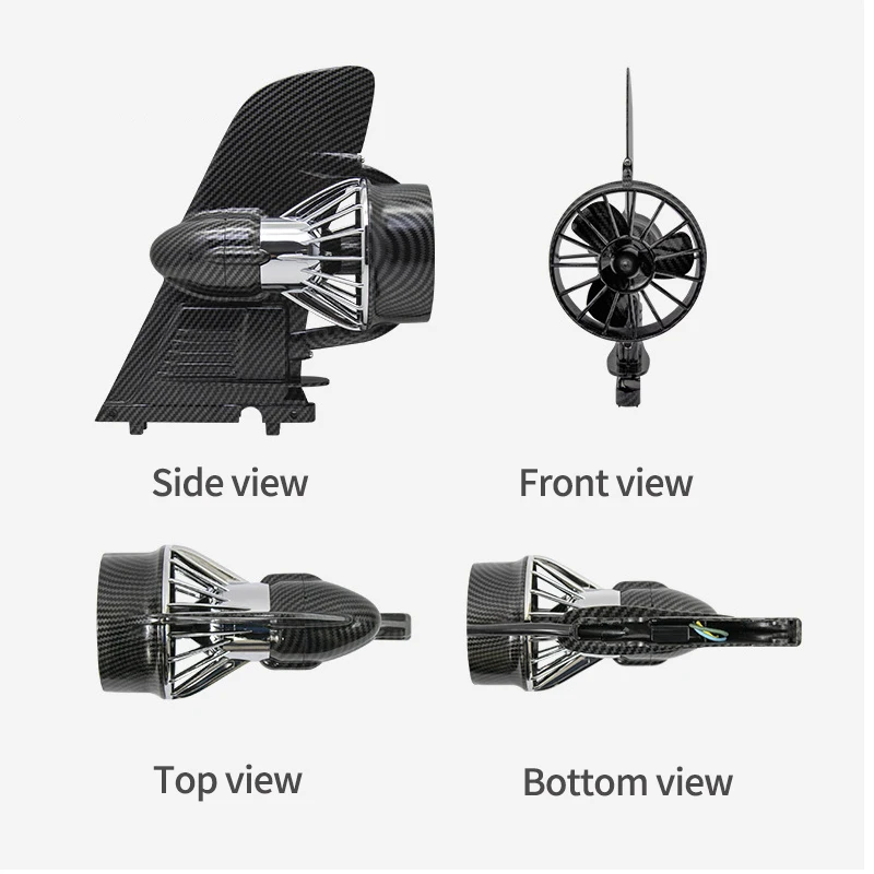 Surfboard Electric Fins Propeller Power Fin Trolling Motor Electric