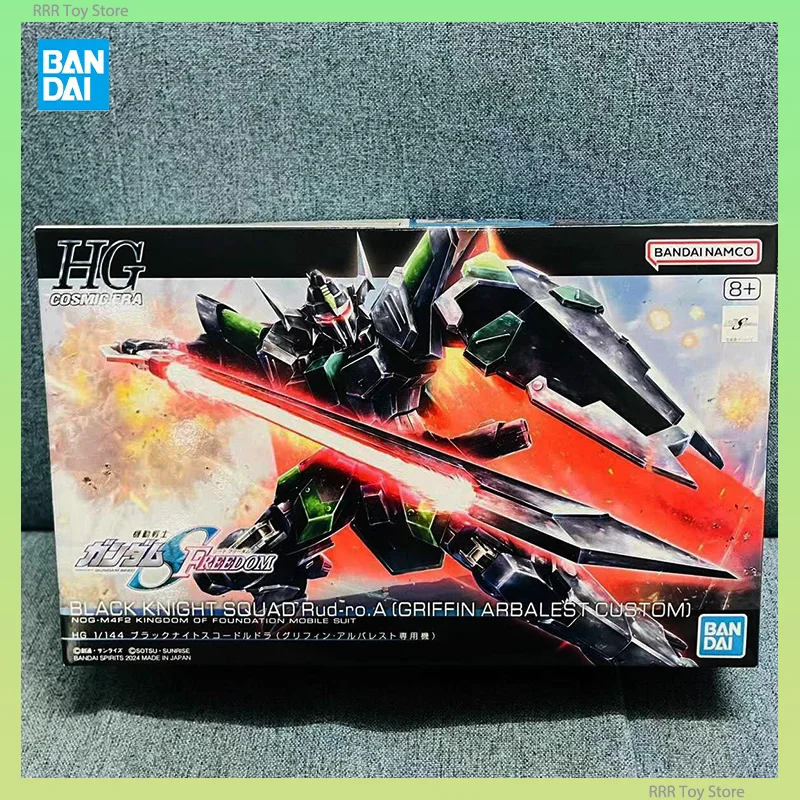 

Bandai HG 1/144 Black Knight Squad Rud-Ro.A Model Kit Original Assembly Model Collection Action Figures Statue Figurine Toy Gift